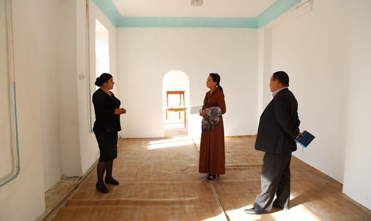 THE CABINET OF PHYSIOTHERAPY FOR DISABLED CHILDREN AND TEENAGERS, ZHANY-GER VILLAGE, CHUY REGION