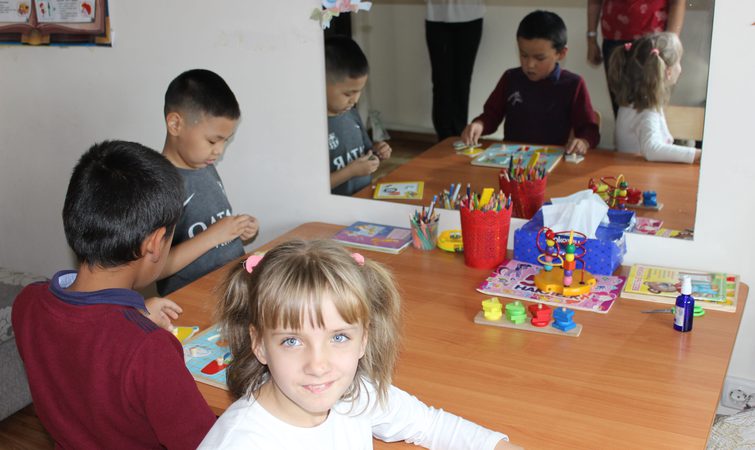 Сенсорная комната для детей ОВЗ в Бишкеке.