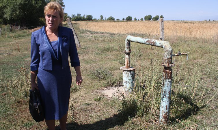 Build protection for water wells, Issyk-Kul region